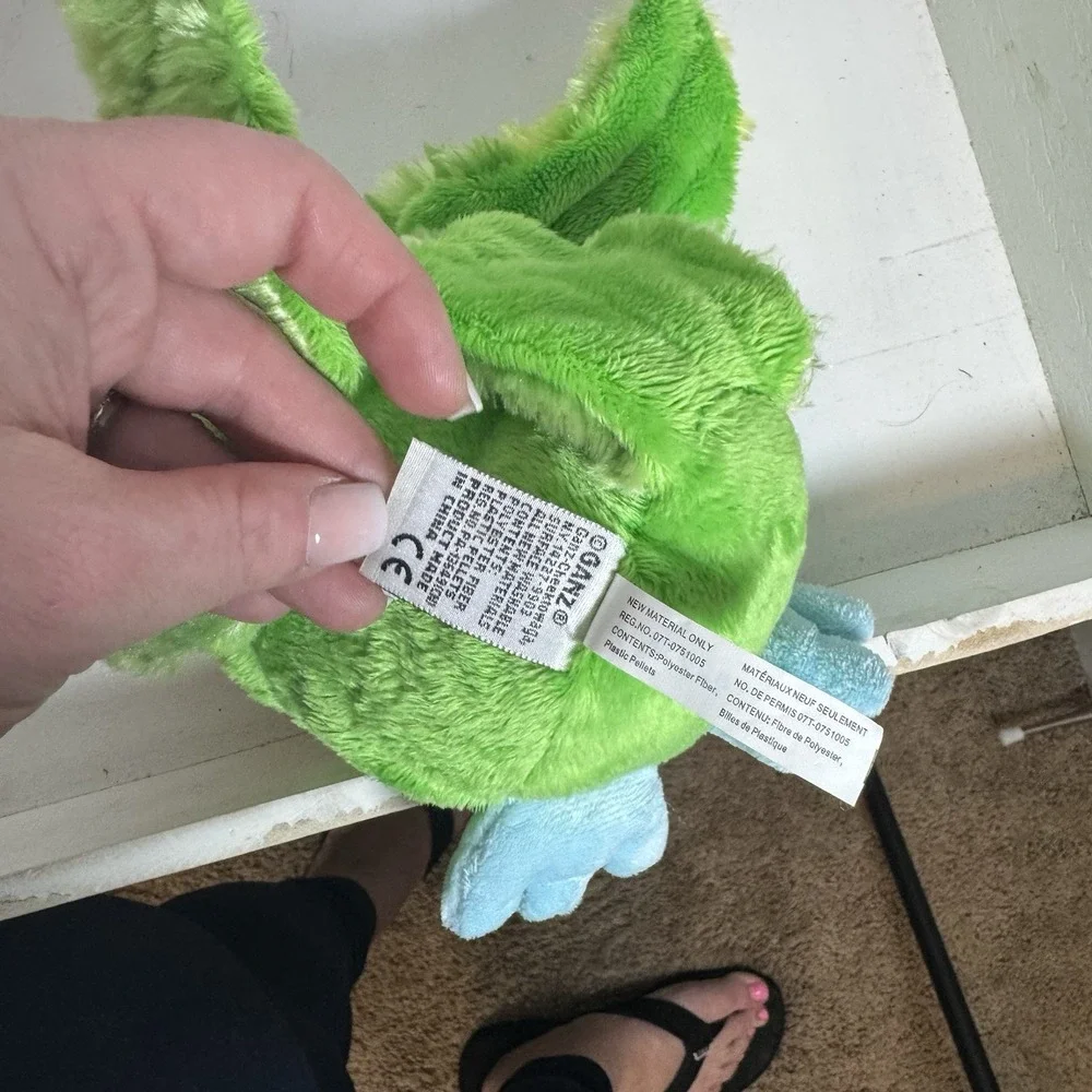 Webkinz Ganz‎ Parakeet HM354 Used Code Included Plush Stuffed Animal Toy EUC